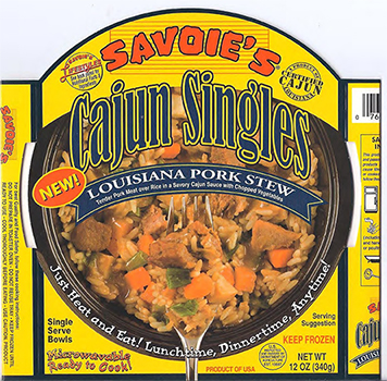 Savoies Cajun pork stew